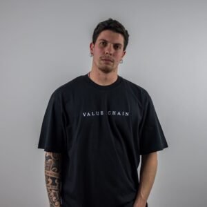 100 T-Shirt Black Back