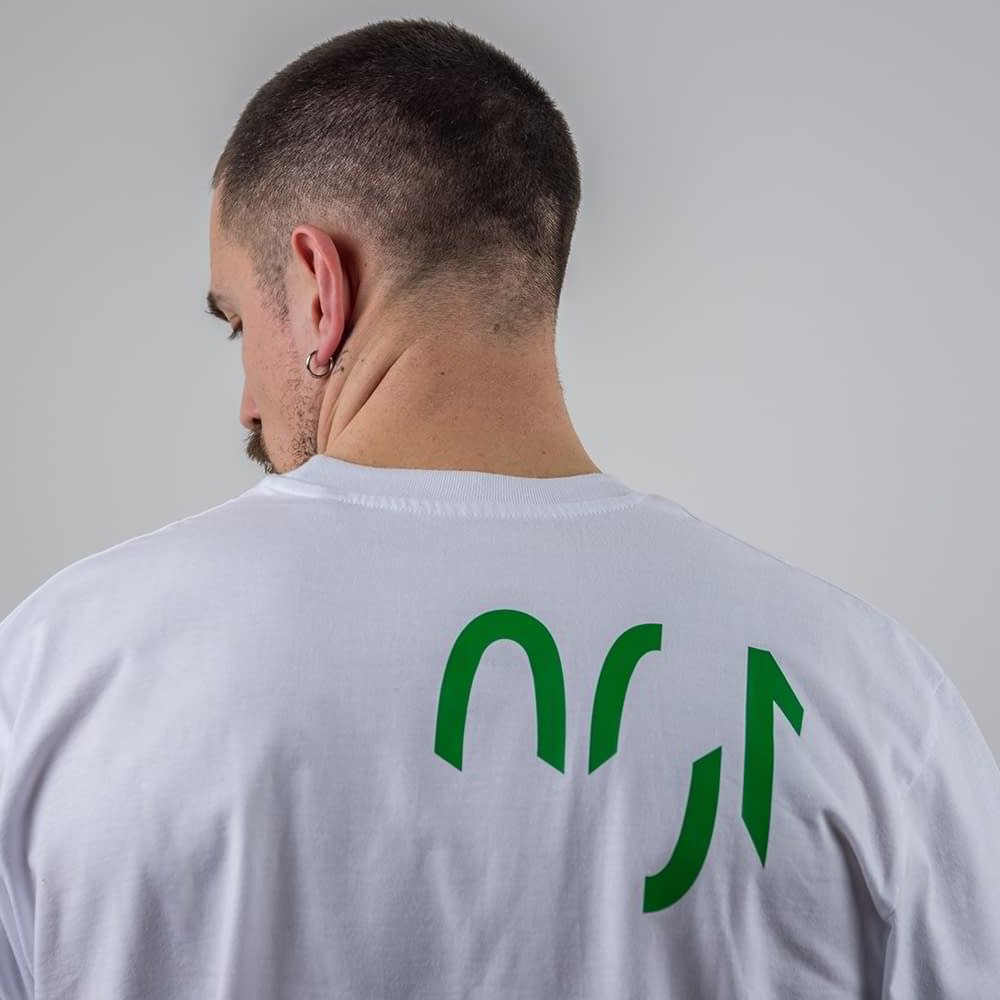 100 T-Shirt White Back