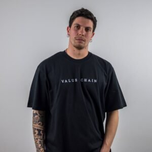 100 T-Shirt Black Back